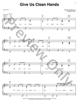 Give Us Clean Hands piano sheet music cover